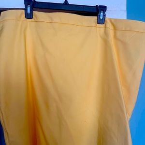 NWOT Liz Claiborne Woman Career Canary Pencil Skirt sz 20W